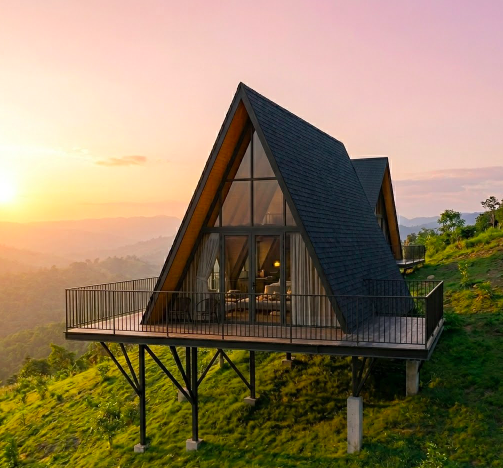 Cloud pool A-Frame