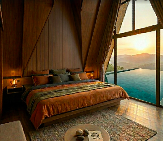 Cloud pool A-Frame – 3