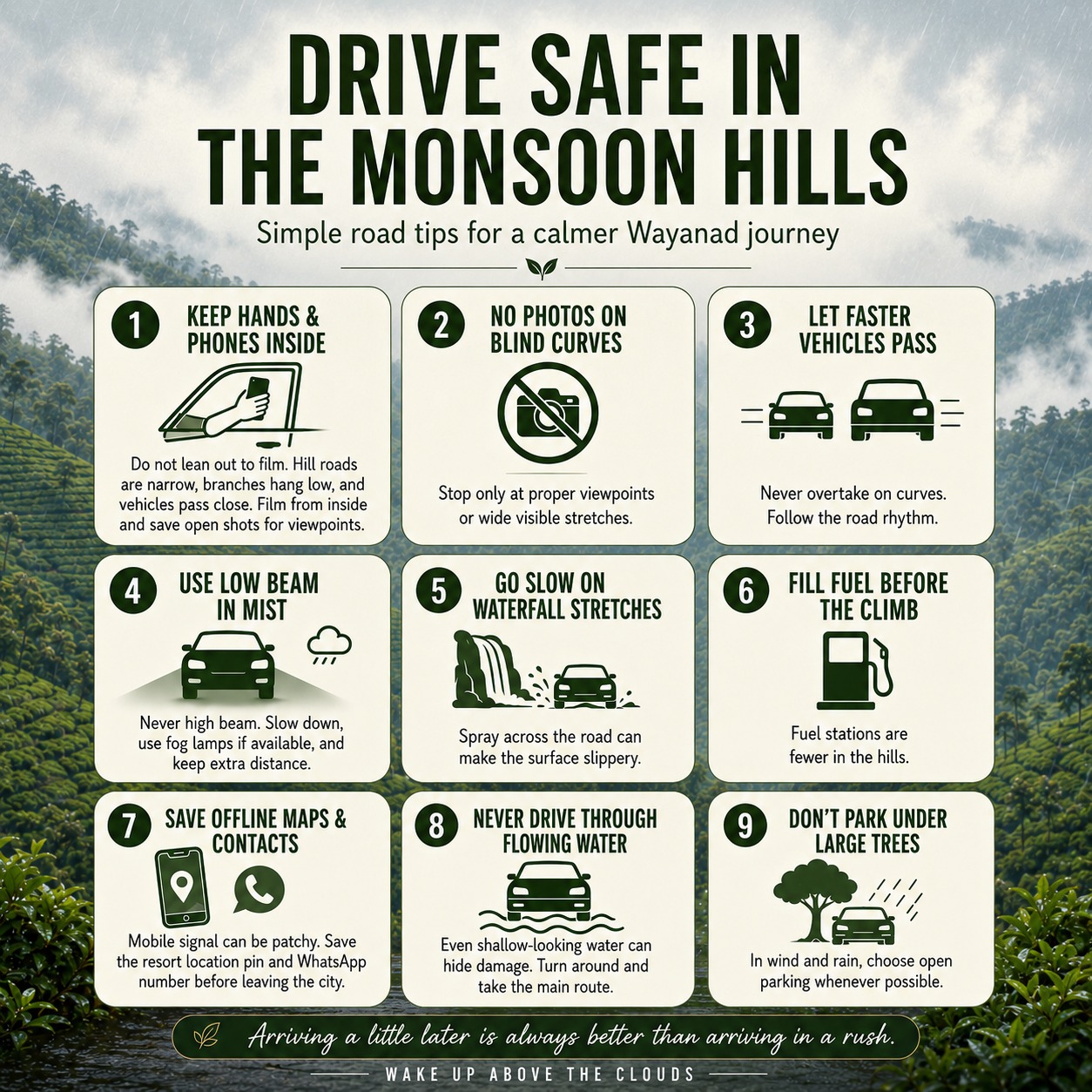 Wayanad Monsoon Travel Guide: How to Plan a Peaceful Hill Stay with Confidence - On the Ghat Roads: Simple Care That Makes All the Difference - Image 1